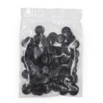 Пуговицы 4 прокола 24L=15 мм, (col.A (черный)) CN, 144 шт