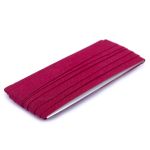 Косая бейка хлопковая 15 мм / 5 шт по 5.4 метра, №102 вишневый, Gamma GK-15C