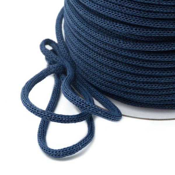 Шнур бумажный для крафт-пакетов ⌀5.0 мм, 100 м, PR010 синий