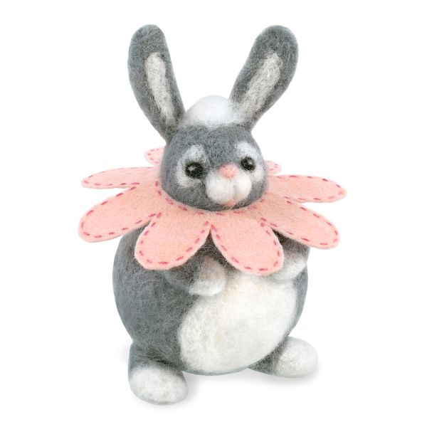 Набор для валяния Miadolla WT-0218, Зайка Маргарита, 11.5 см