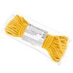 Тесьма отделочная сороконожка 5.0 мм, / 25±0.5 метров, метанит, желтый/yellow, Blitz