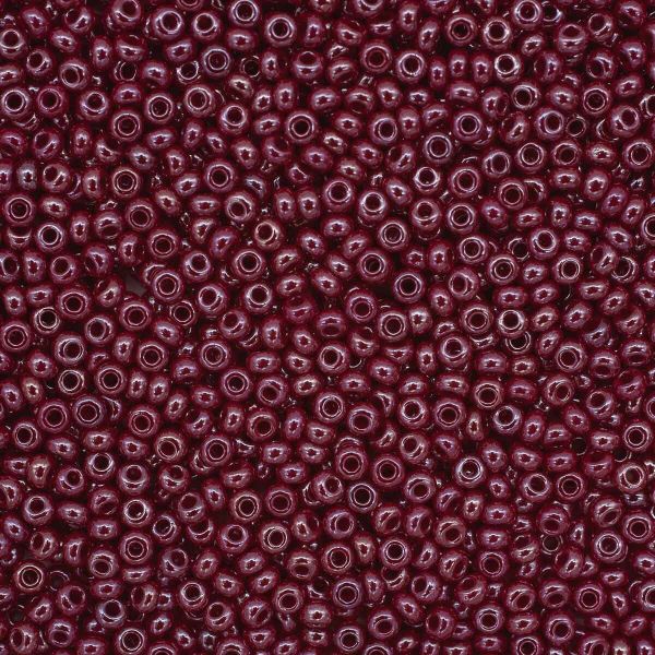 Бисер Preciosa 10/0 (2.3 мм), 100 г (5х20 г), непрозрачный с жемчужным покрытием, цв. 98210