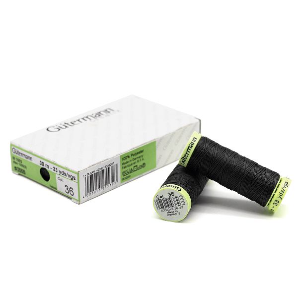 Нитки отделочные Gutermann Top Stitch, 30м, 036 серый, 5 катушек