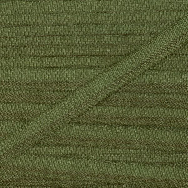 Лента (тесьма) шелковая 4.0 мм / 45.5±0.5 метров, №216 зеленый, Gamma SR-4