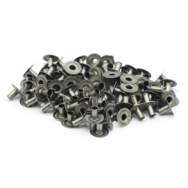 Часть кнопки Альфа (S-образная) ⌀11 мм (D-часть), 520 т. серебро, 100 шт, 523538, BIG