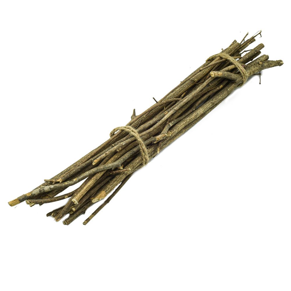 Хворост декоративный натуральный, орешник, 50см, нат/дерево