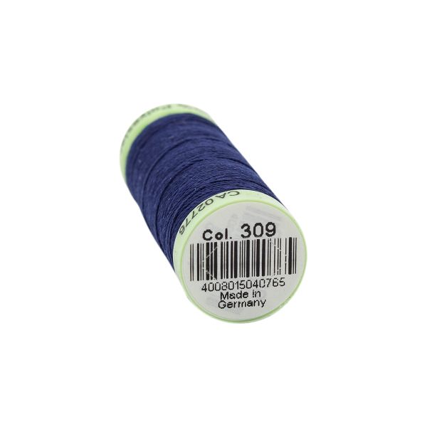 Нитки отделочные Gutermann Top Stitch, 30м, 309 чернильный, 5 катушек