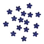 Кабошон декор подарков Цветы 10 мм, 15 шт, королевский синий, Dress it up