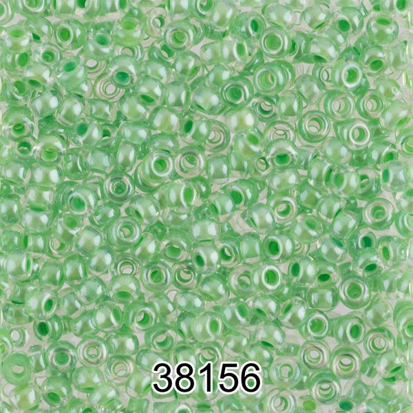 Бисер Preciosa 10/0 (2.3 мм), 500 г, 38156 (Ф512) св.бирюзовый