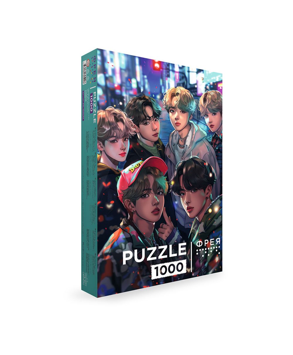 Пазл 1000 элементов, Трейни, Фрея PZL-1000/55