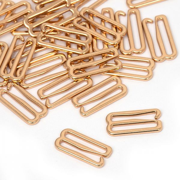 Крючки для бюстгальтера металл 18.0 мм, 918C цв.золото, уп.100 шт