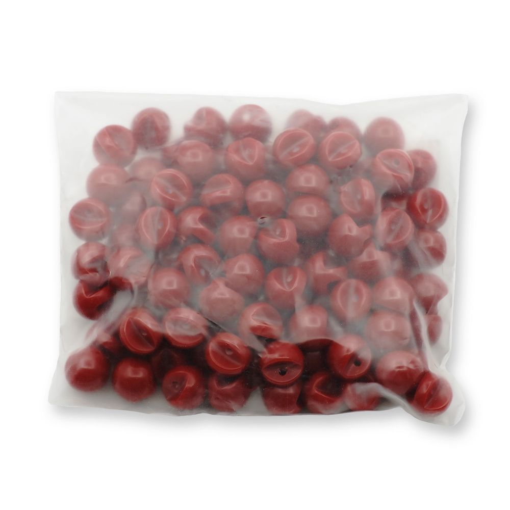 Пуговицы на ножке под камень из смолы 11мм (яшма), 100 шт