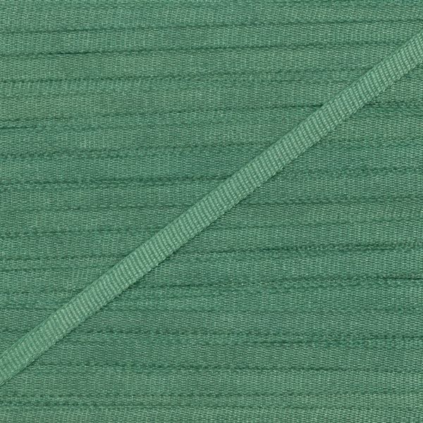 Лента (тесьма) шелковая 2.0 мм / 45.5±0.5 метров, №188 зеленый, Gamma SR-2