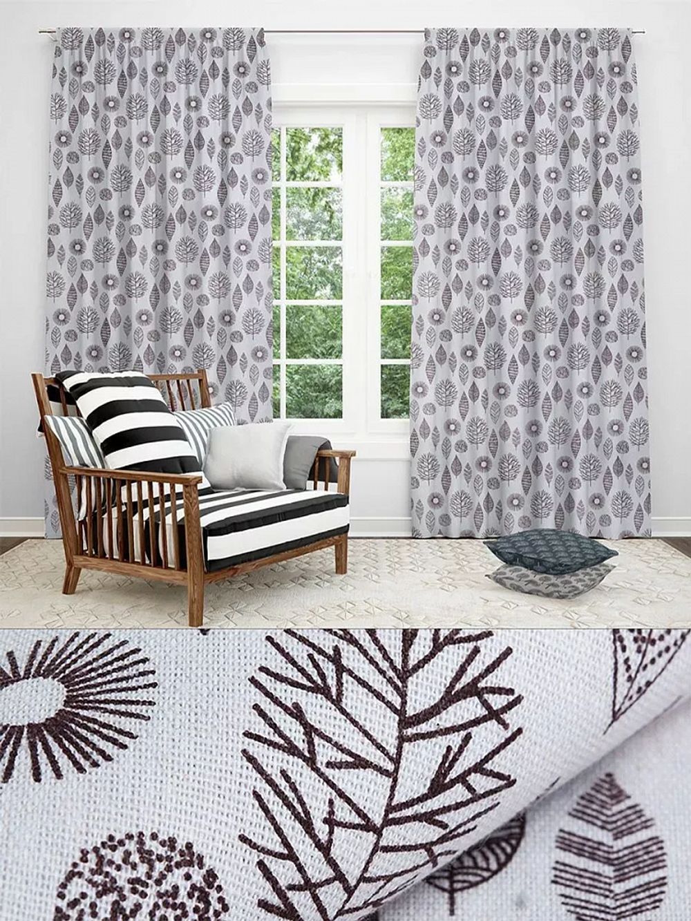 Льняная ткань 140 г/м², 150 см / 20 метров, TBY-DJ-10, TBY