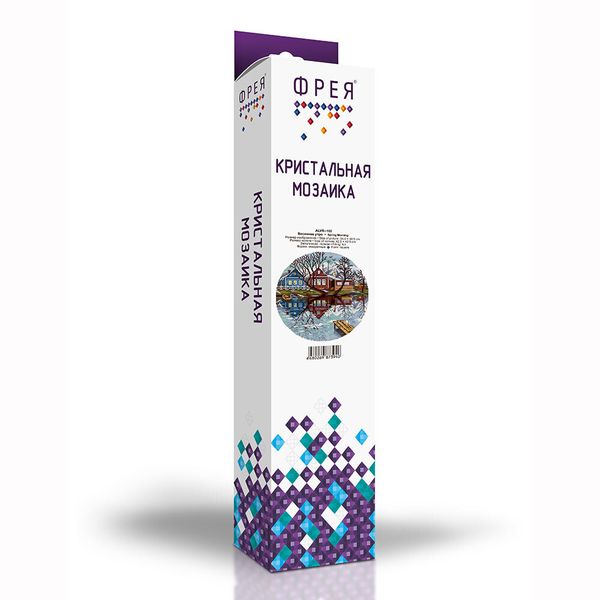 Алмазная (кристальная) мозаика Фрея, Весеннее утро, 34,5х34,5 см