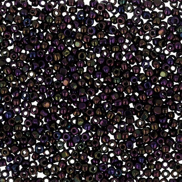 Бисер Toho 15/0 Charlotte 1 (1.7 мм), 25 г (5х5 г), 0085 коричневый