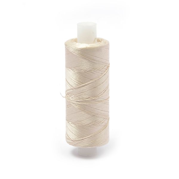 Нитки шелк натуральный 33А св.бежевый 1000м