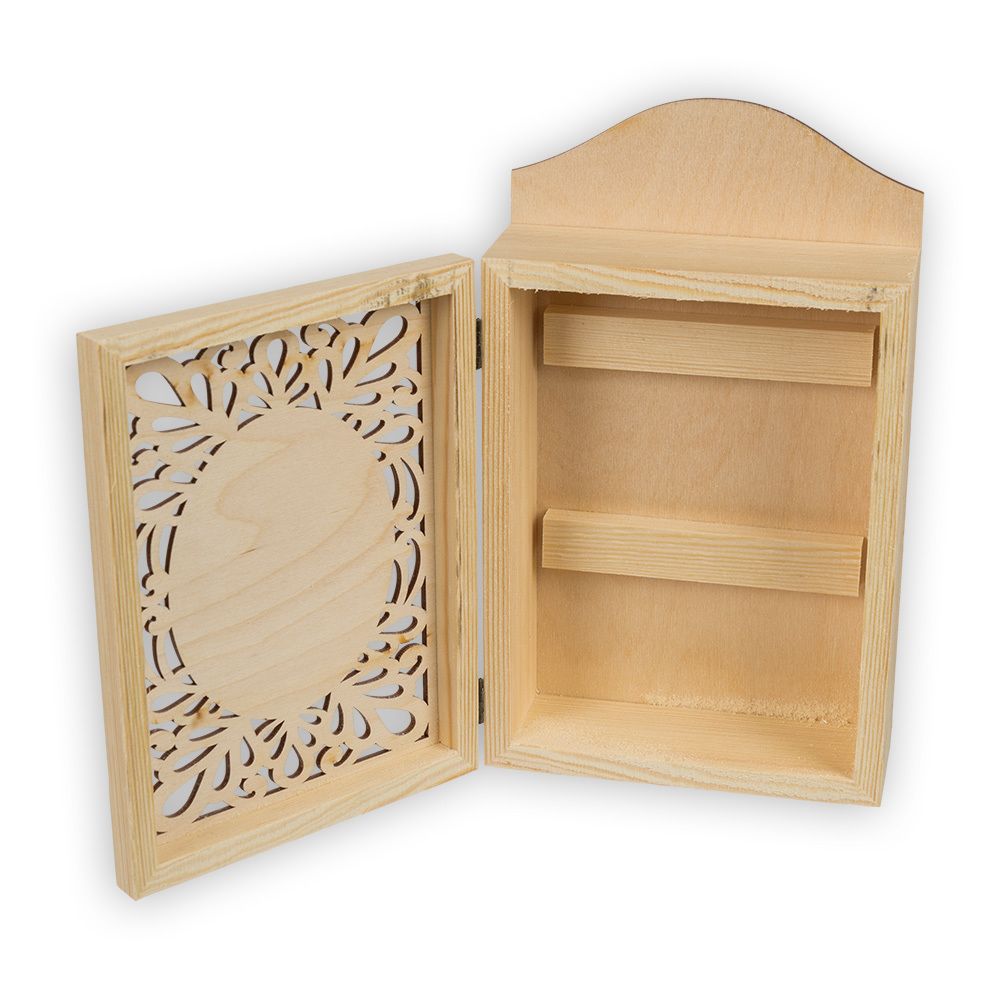 Заготовка деревянная Ключница резная, сосна, 25х15х6 см, ВД-488 Mr.Carving