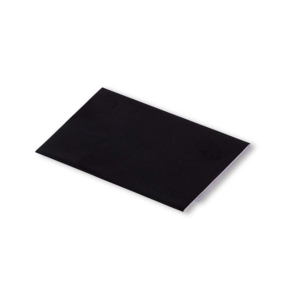 Ткань для заплаток светоотражающая черная 10х18см, 1шт, Prym