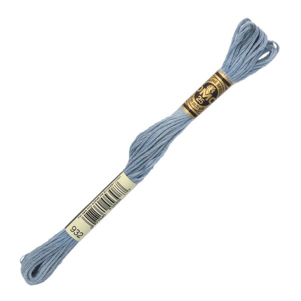 Мулине DMC 117 (932), 12 мотков по 8 метров