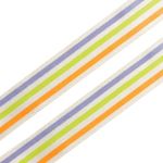 Лента атласная с рисунком полосы 15.0 мм / 3 метра, Globus