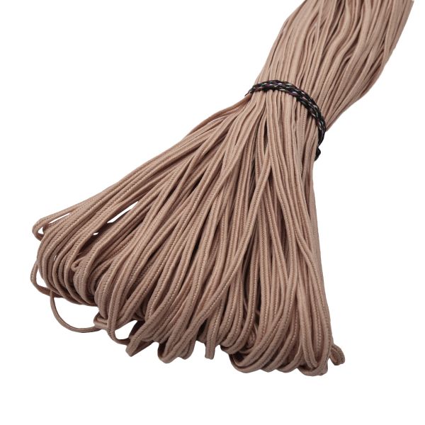 Шнур сутажный ⌀2.0 мм / 50 метров, бежевый