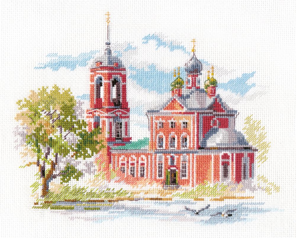 Алиса, Переславль-Залесский. Сорокосвятская церковь 22х18 см