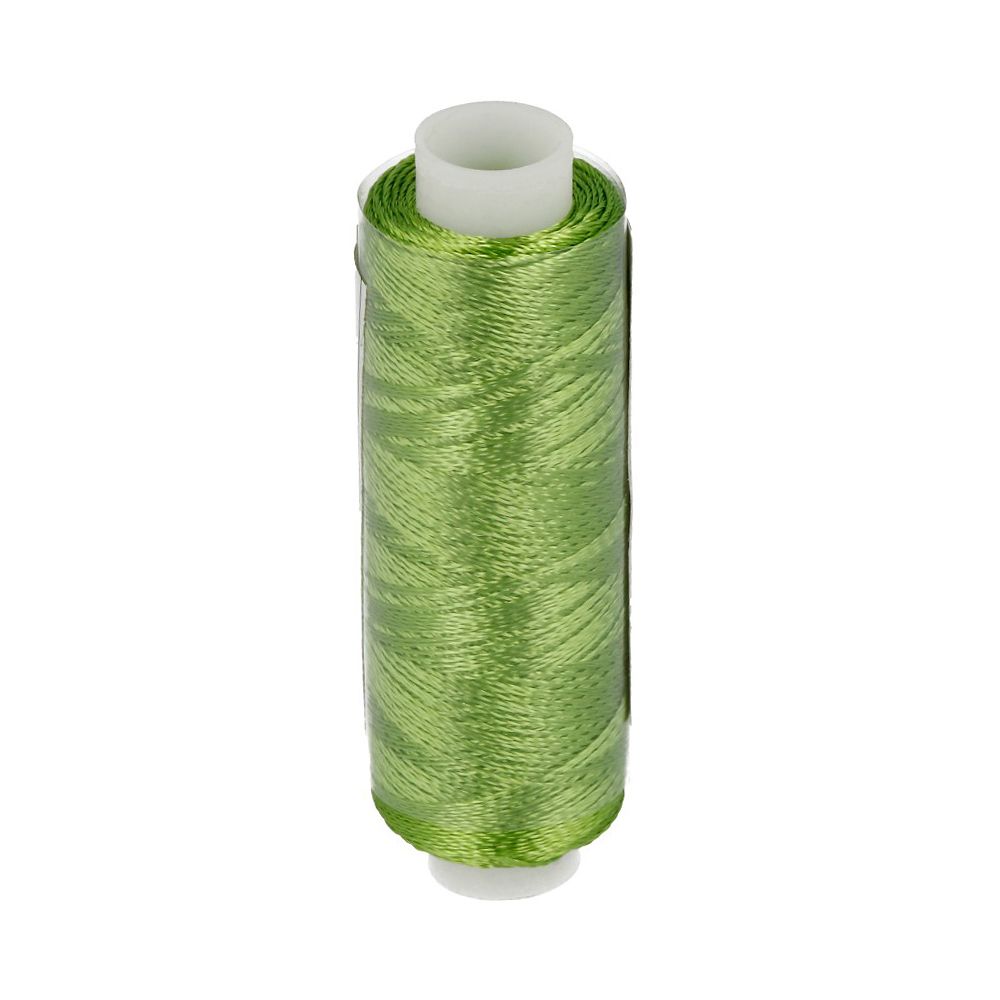 Нитки вышивальные Gamma V150/2, 10х200 ярдов, 3247 яр.салатовый