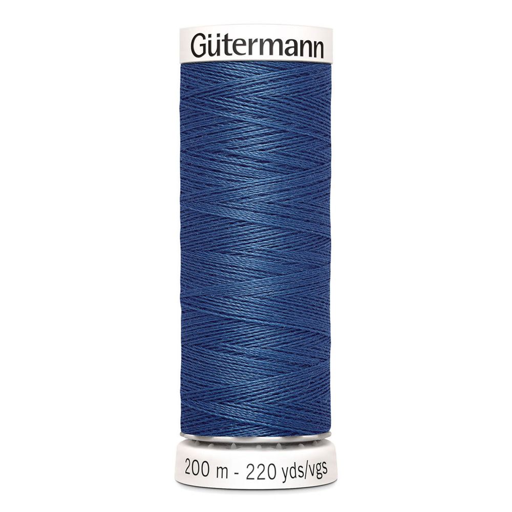 Нитки универсальные Gutermann Sew-all, 200м, 786 синий джинсовый, 1 катушка