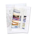 Набор для вышивания нитками МП Студия, Хорошие вести 18х13см