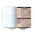 Тетрадь со справочным материалом Лёгким почерком, софт-тач ламинация, A5 48 л. на скобе 65 г/м², белизна 100% 10 шт, клетка, 01842 Лёгким почерком Химия, Светоч Т284