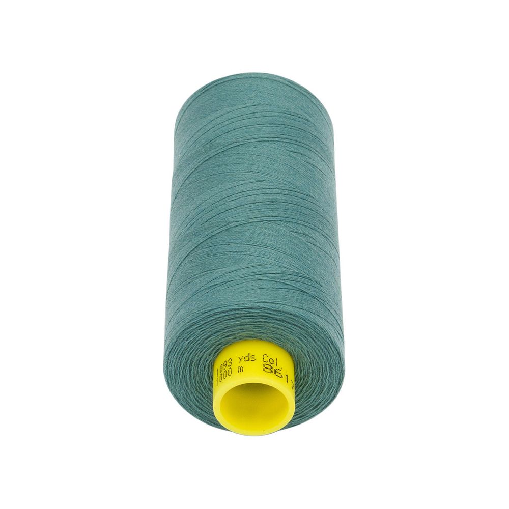 Нитка особо тонкая Gutermann Mara №150 (150/2), 1000 м, 713953, цв. 8617 темная полынь, 1 катушка