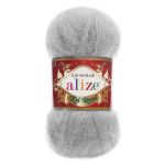 Пряжа Alize (Ализе) Kid Royal / уп.5 мот. по 50 г, 500м, 224 светло-серый A