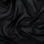 Ткань блузочная Poly Chiffon 84 г/м², 150х147 см, _ черный, Gamma PC-02