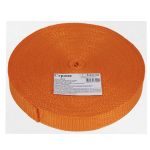 Стропа (ременная лента) 30 мм / 25 метров, толщ. 0.94 мм, [17.1 г/пог.м], 100% п/п, оранжевый, Gamma 3075