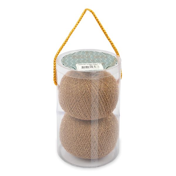 Пряжа ПНК им.Кирова Золотые шары, 2х50 г, 390 м, №3203 коричневый