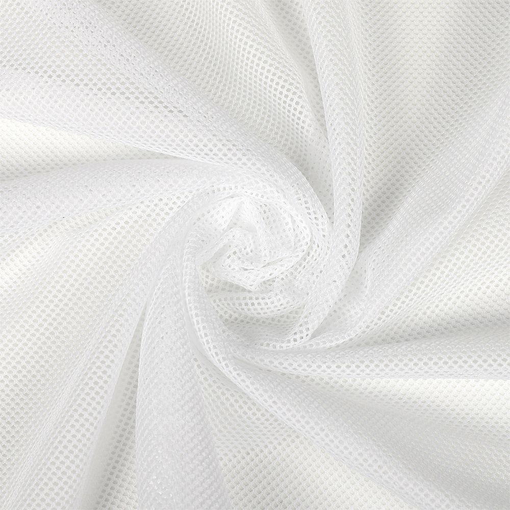 Сетка подкладочная трикотажная 65 г/м², 170 см / 100 метров, TBY.0354.01, цв.01 белый