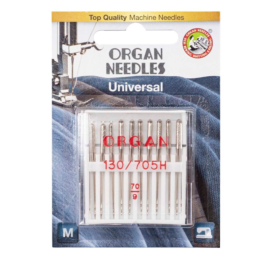 Иглы Organ универсальные 10/70 Blister