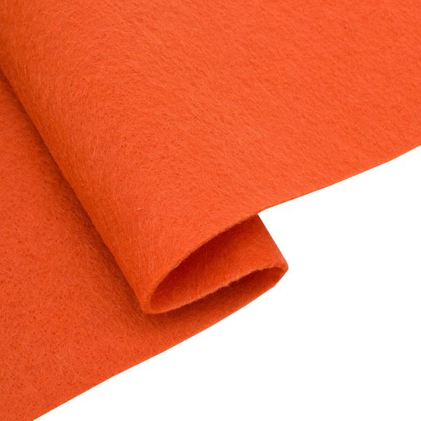 Фетр листовой мягкий 1.2 мм, 20х30 см, 100% п/э, 2 шт, цв. терракот, 23233