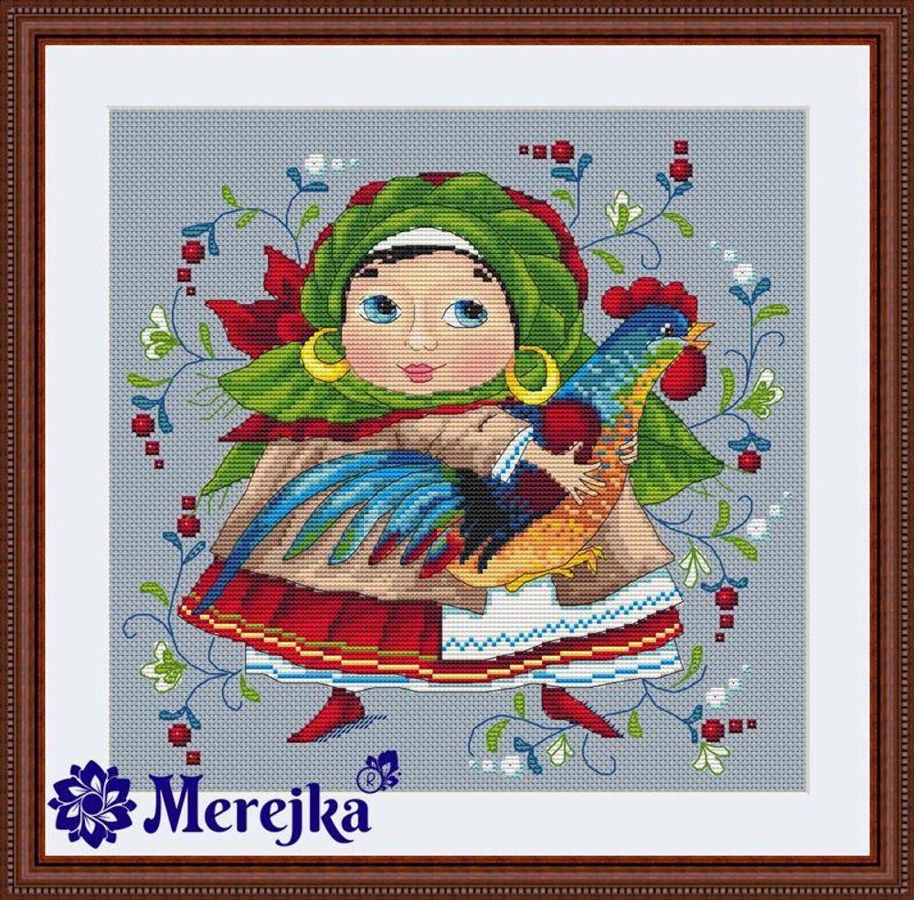 Merejka, С петушком, 37х37,5 см /TOS/