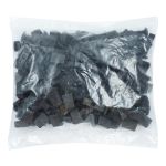 Наконечник для шнура пластик 17х11 мм, ПП, черный, 100 шт