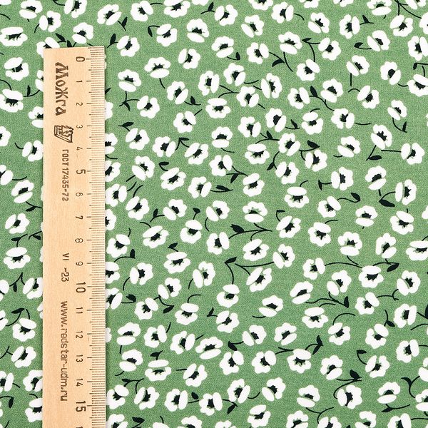 Штапель 90 г/м², 145 см / 2 метра, TBY Vi-E1350-1 цв.E1350-1