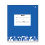 Тетрадь ученическая школьная A5 12 л. на скобе 65 г/м², белизна 100% 25 шт клетка, 01400 Твой цвет, Светоч Т74