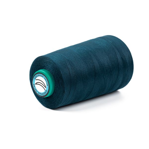 Нитки универсальные Nitka 40/2, 4570 м (5000 ярд) / 1 кат., 275 сине-зеленый