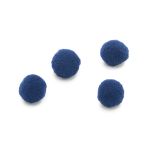 Помпоны для творчества 20 мм, 20 шт, 27 т.синий AR079