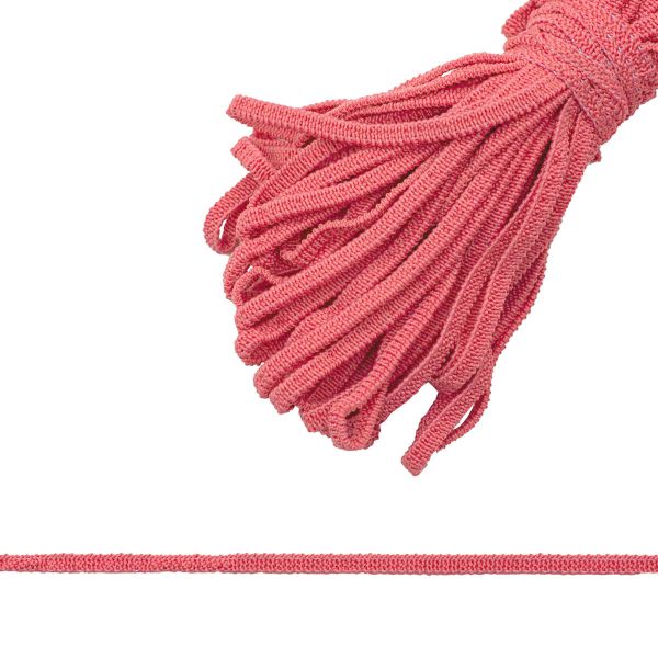 Резинка масочная мягкая 4.0 мм / 10 метров, рис.9597, 2 розовый, С3847Г17