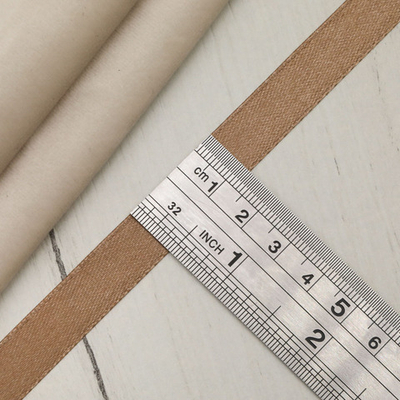 Лента атласная 1-сторонняя 12.0 мм / 22.86±1 метров, 075 серо-коричневый, Globus