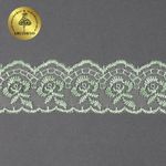 Кружево капроновое 45 мм / 9.14 м, TBS.30010 цв.080 св.салатовый, Kruzhevo