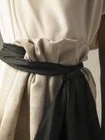 Льняная ткань 140 г/м², 150 см / 20 метров, TBY.DJ.26.1, цв.натуральный