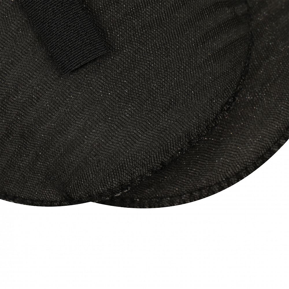 Плечевые накладки (подплечники) втачные на липучке 100х145х10 мм, Вк-10 черный, 50 пар